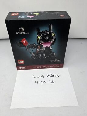 LEGO How To Train Your Dragon: Toothless - Set 10375 New And Sealed